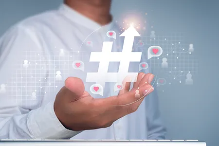 Analyzing monthly engagement metrics and reach for a contractor's Facebook and Instagram business pages.